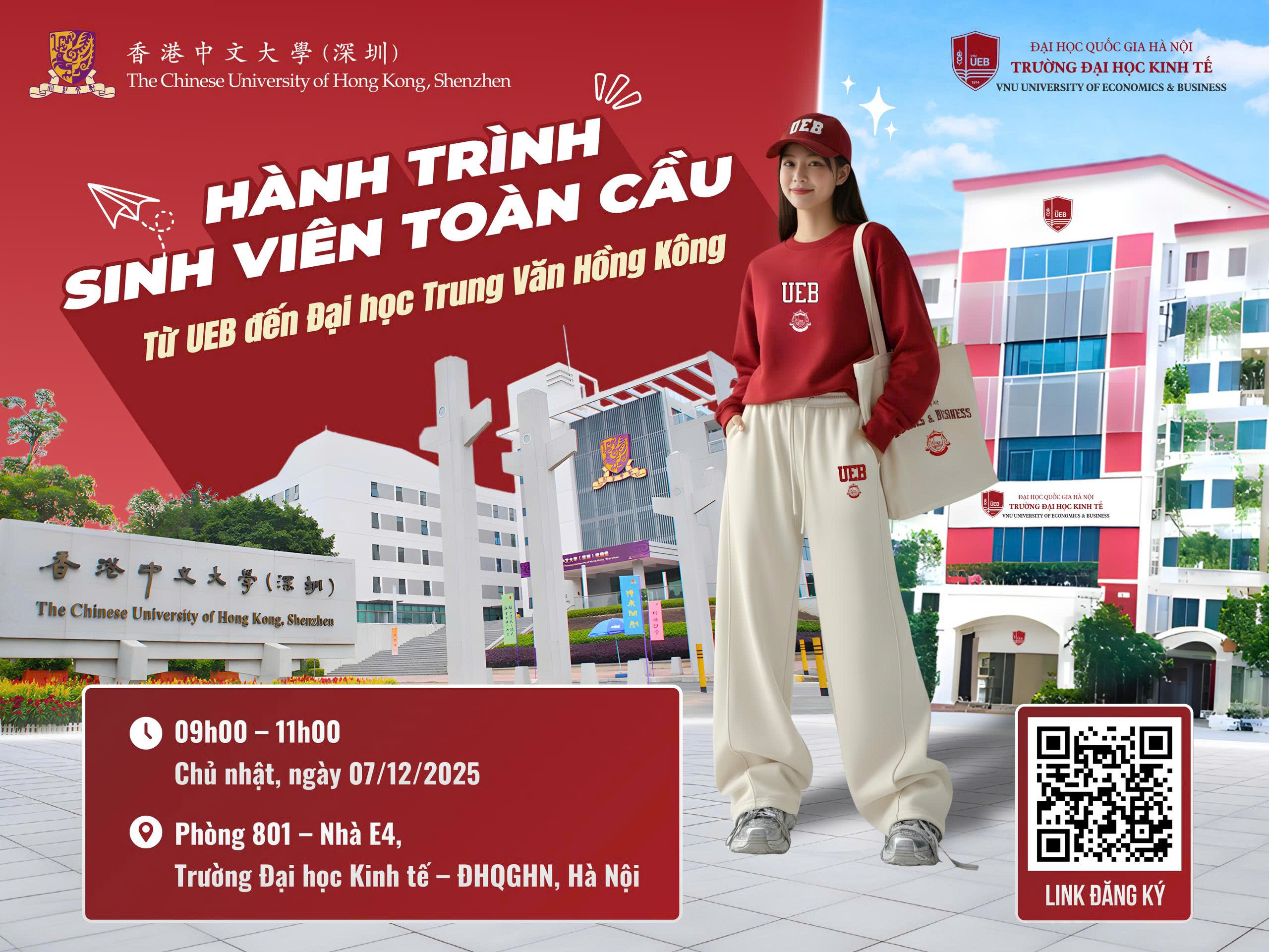 Khám phá cơ hội học tập quốc tế cùng Đại học Trung văn Hồng Kông, Thâm Quyến